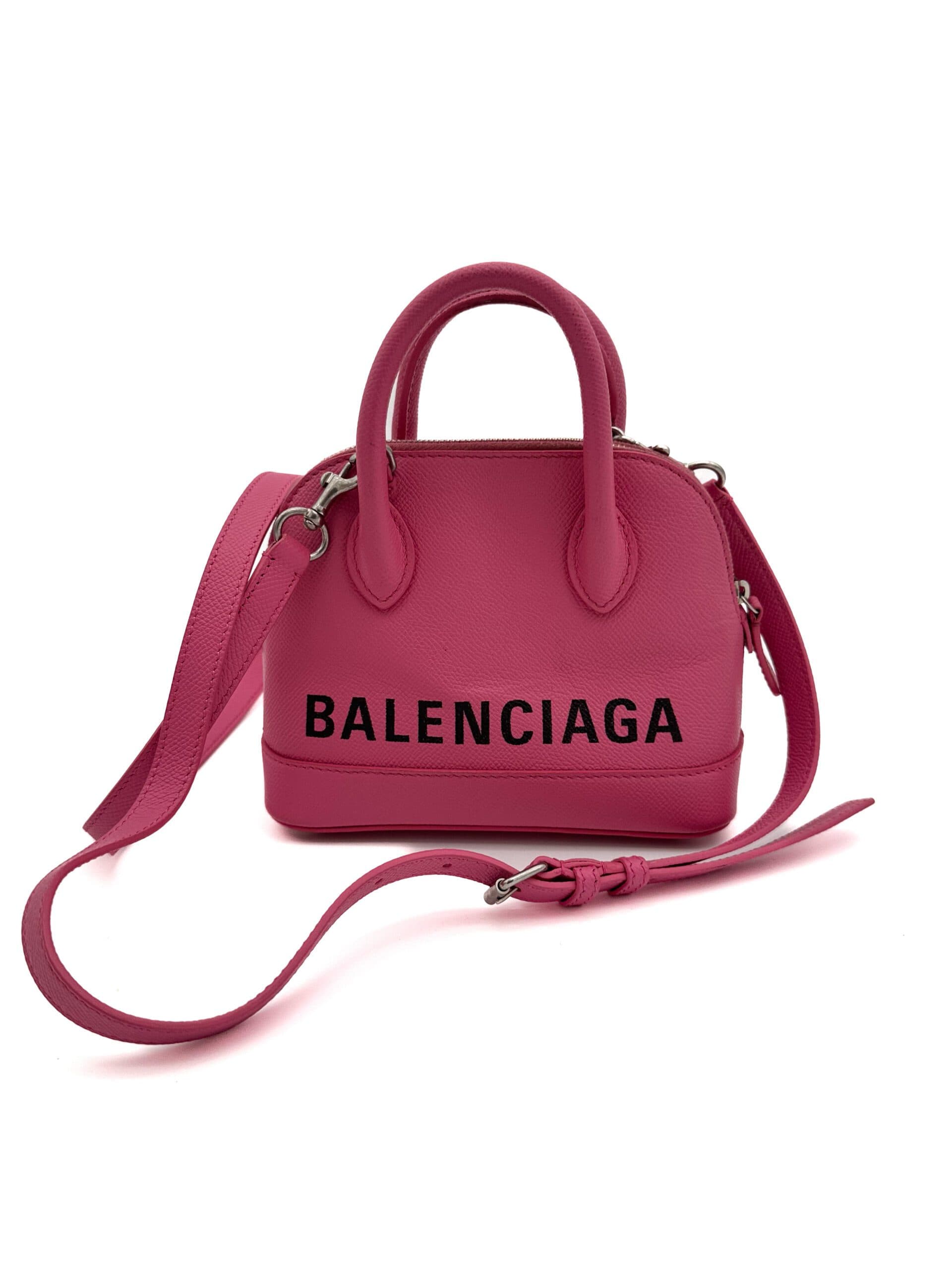Balenciaga Pink Ville XXS Top Handle Bag