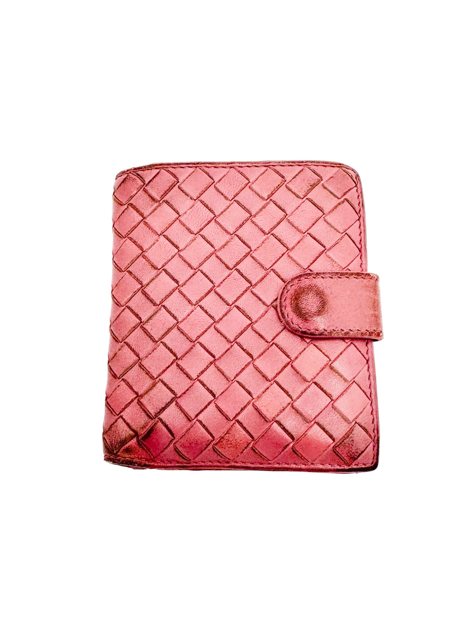 Bottega Veneta Purple Flap Wallet