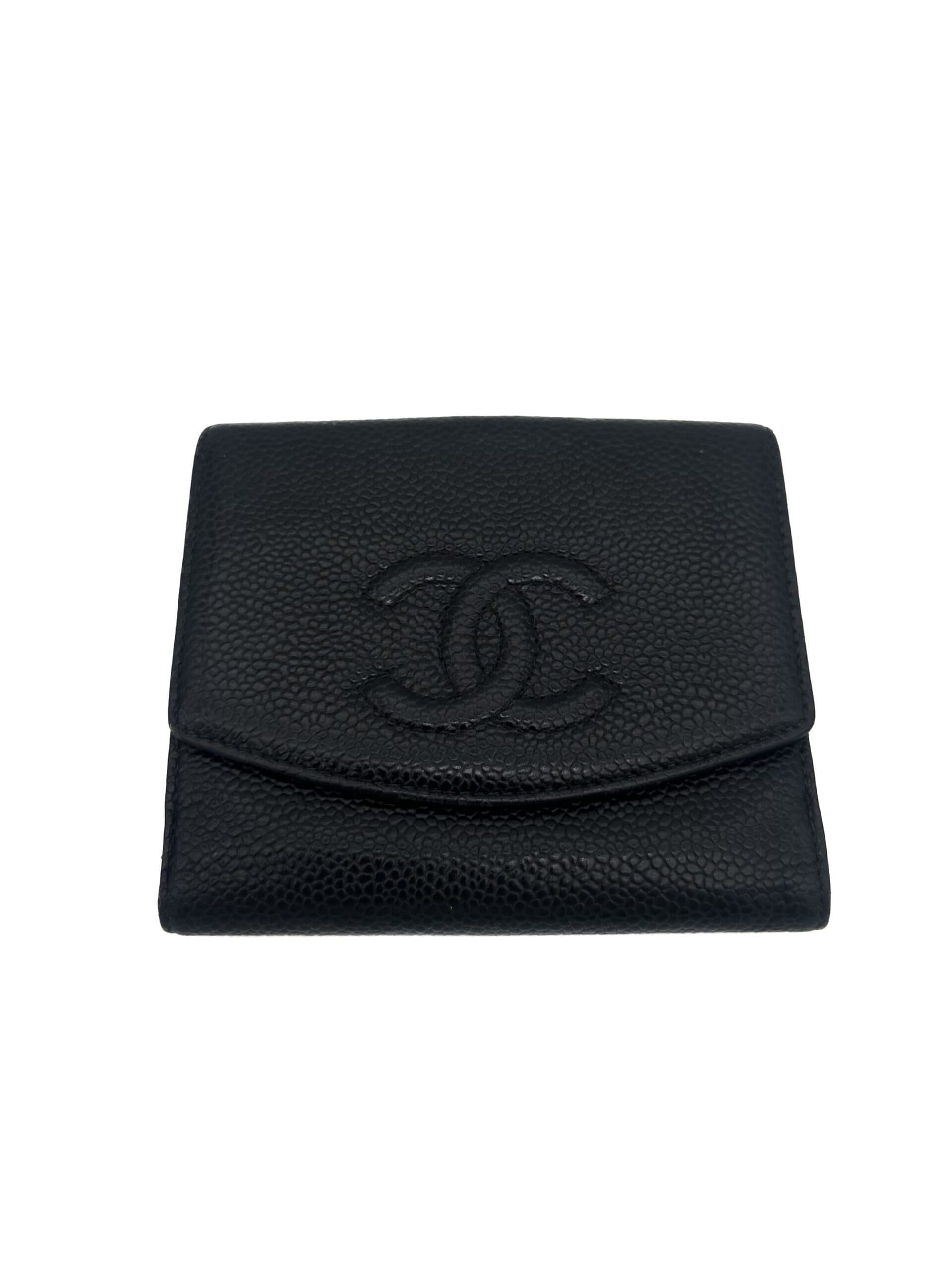 Chanel Black Flap Wallet