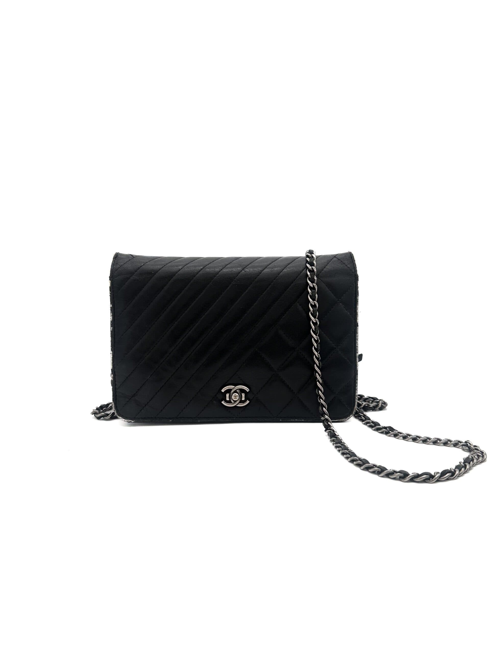 Chanel Black Wallet on Chain Bag