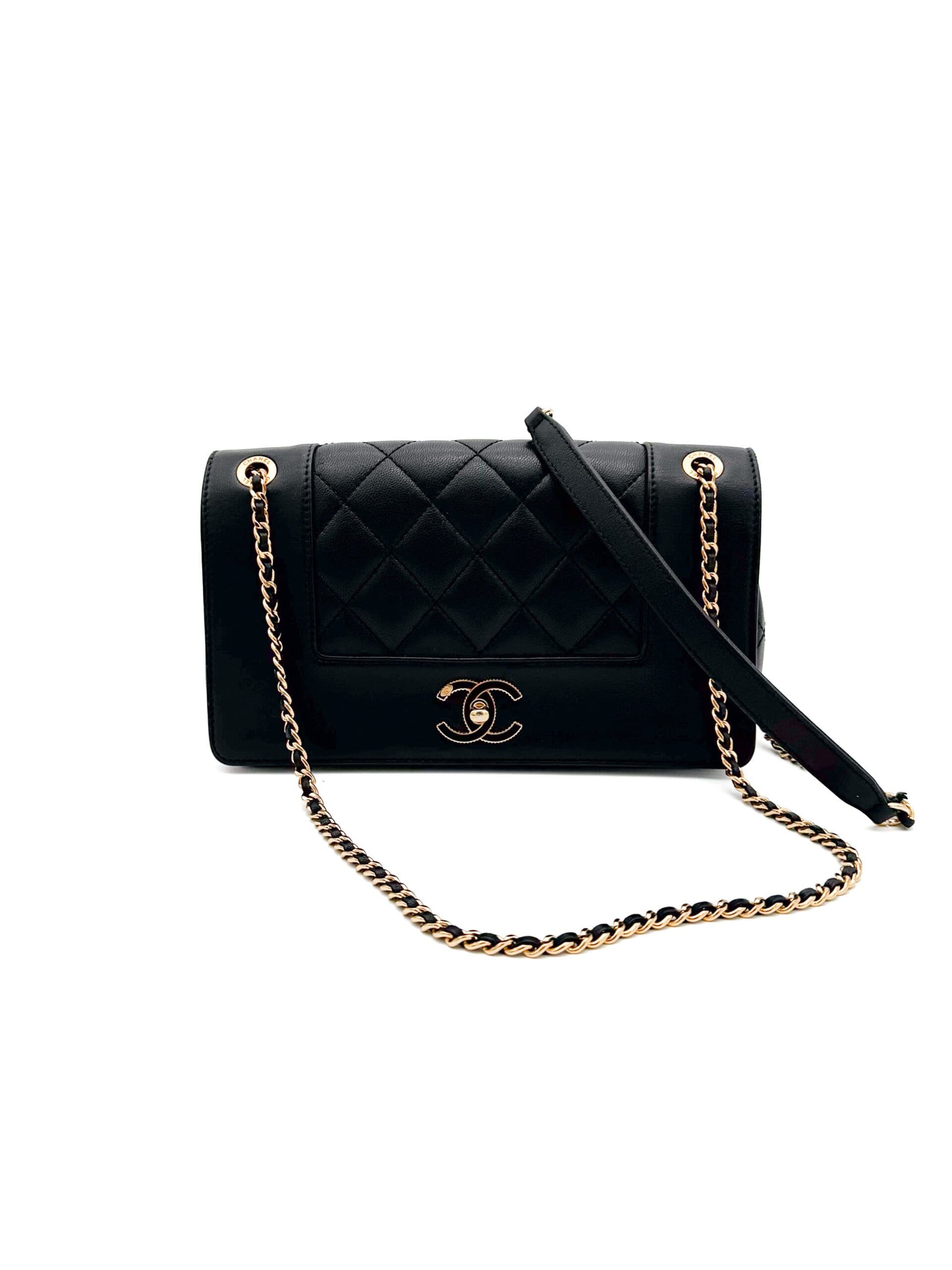 Chanel CC Turnlock Chain Flap Bag