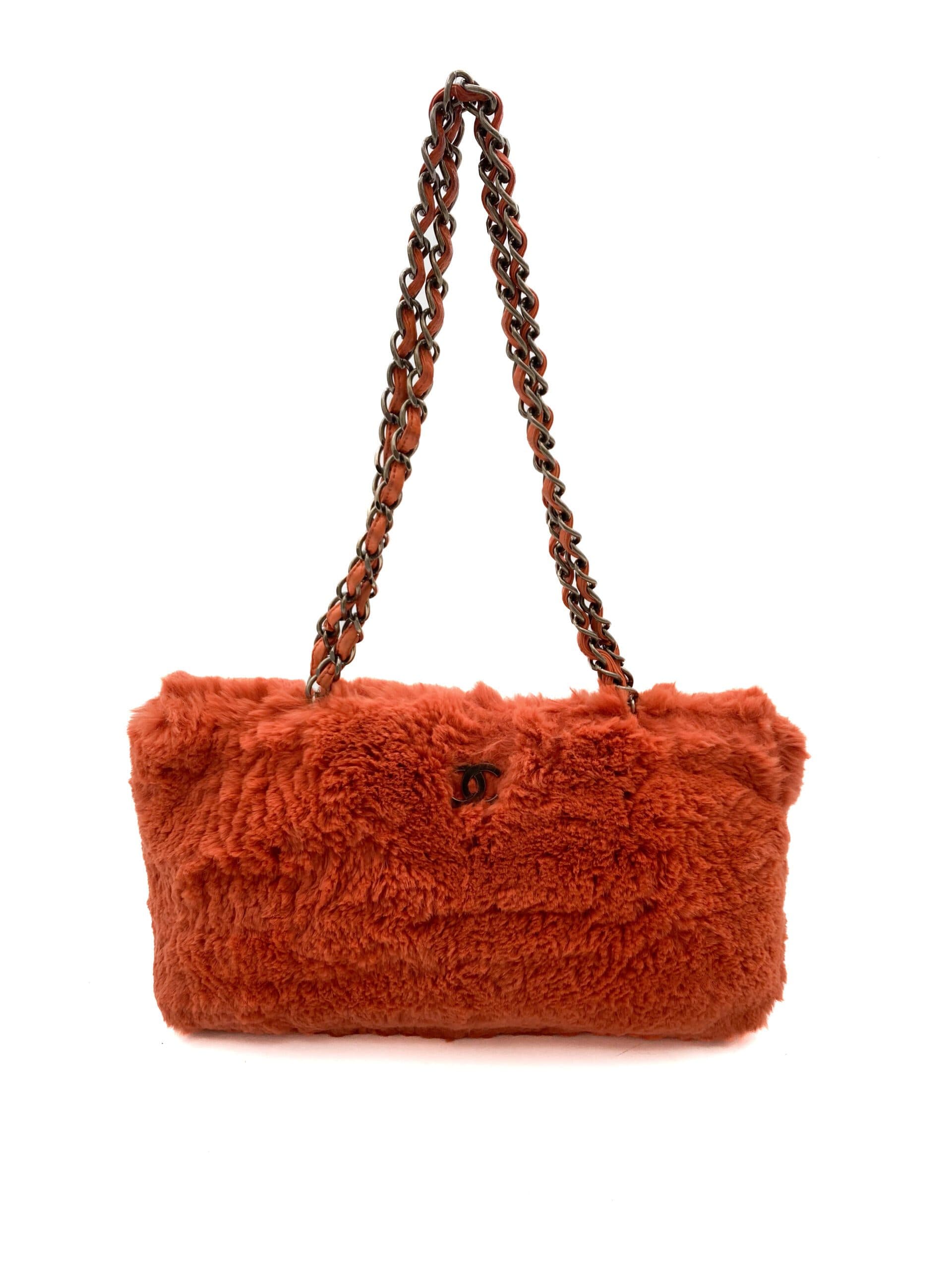 Chanel Orange Coco Cabas Tote