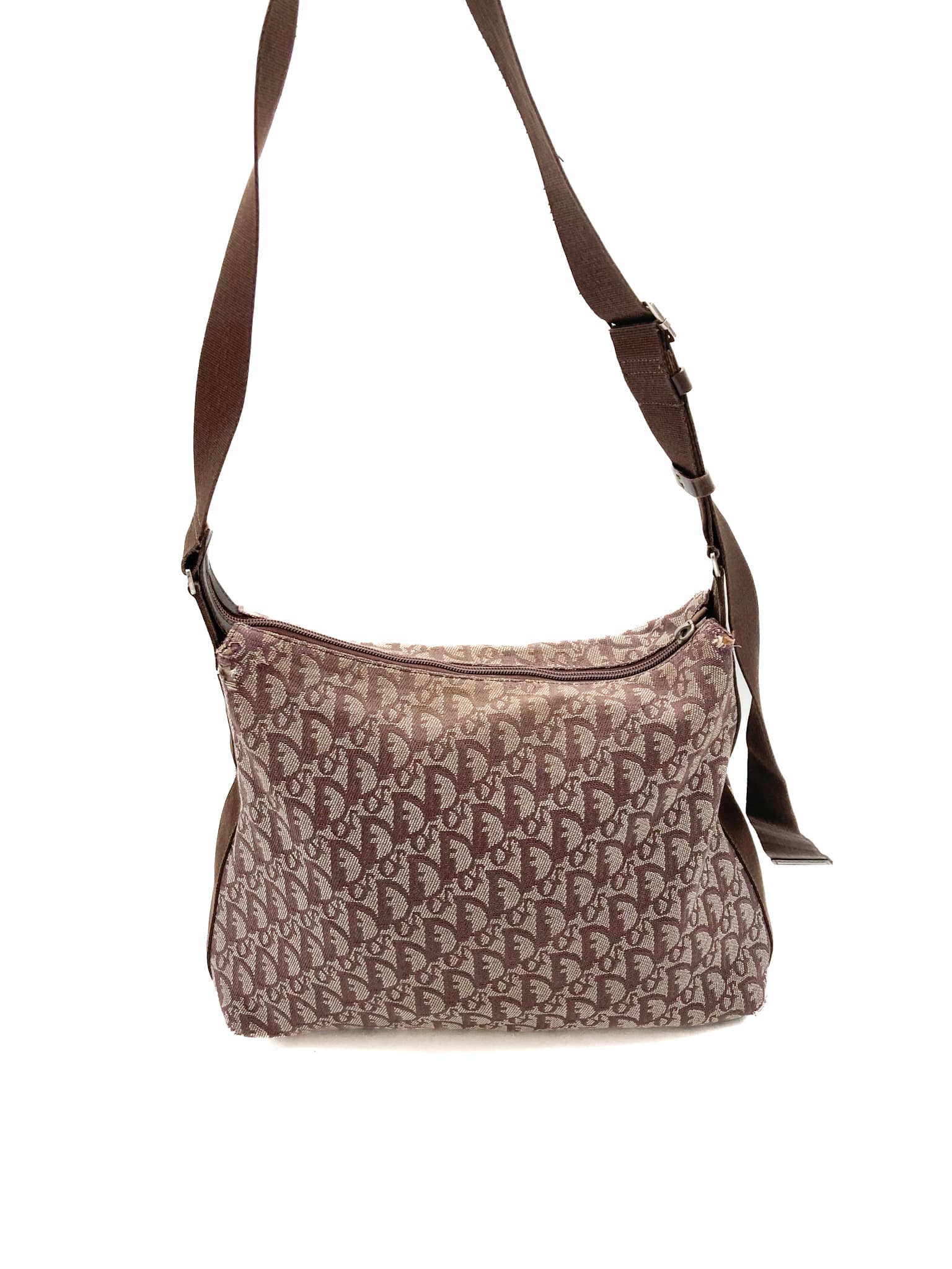 Christian Dior Large Brown Side Bag