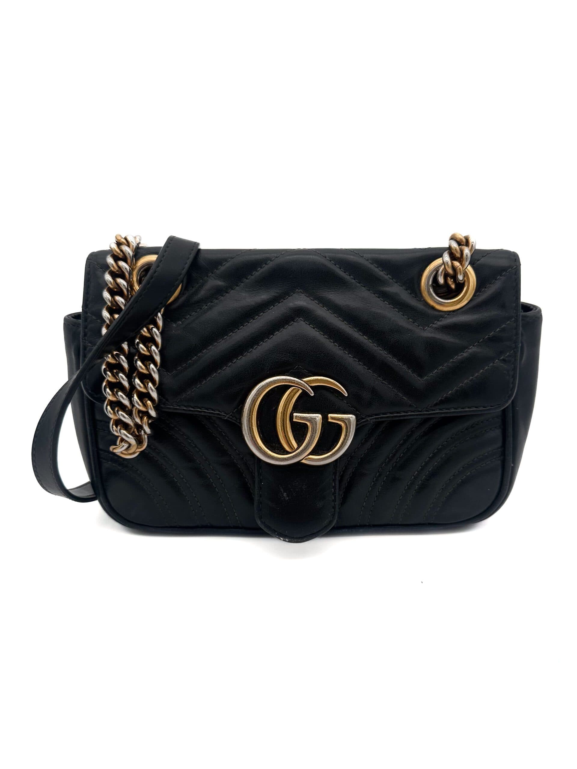 Gucci Black Marmont Bag