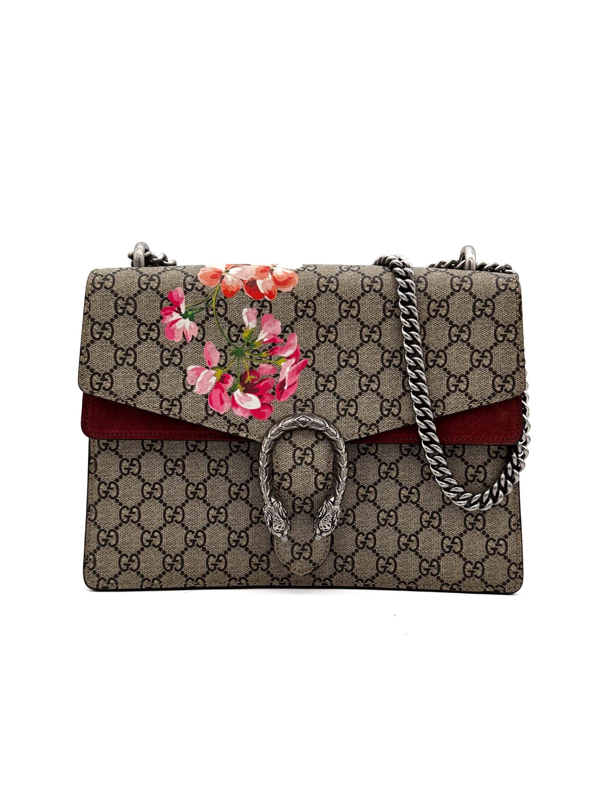 Gucci Dionysus GG Supreme Blooms Bag