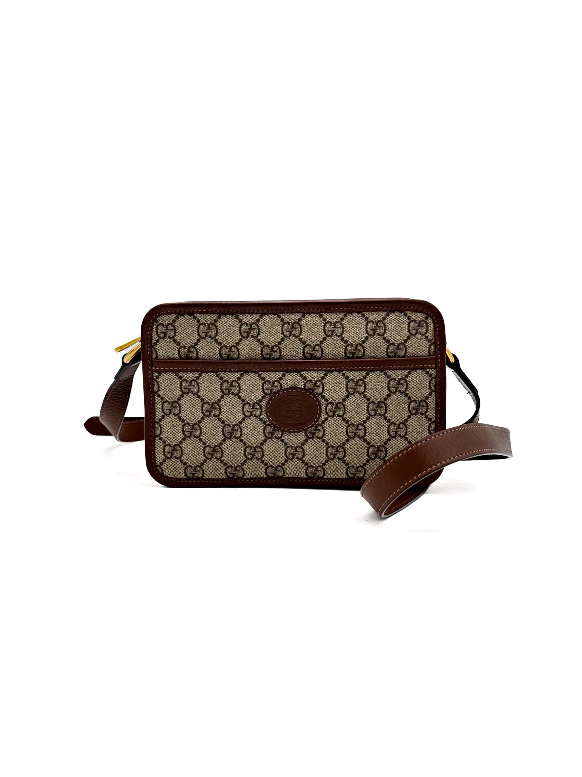 Gucci GG Canvas Camera Bag