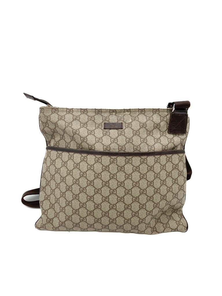 Gucci Large Classic PVC Supreme Crossbody Bag