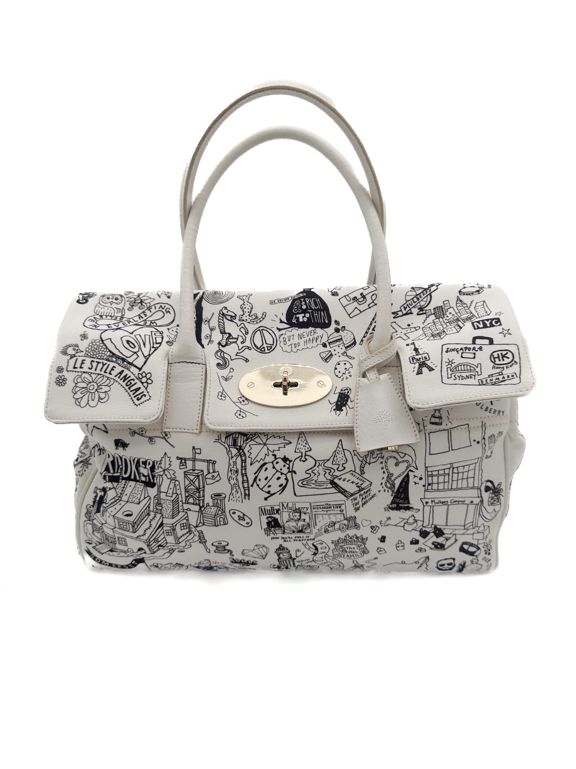 Mulberry Bayswater Doodle Rookery Bag