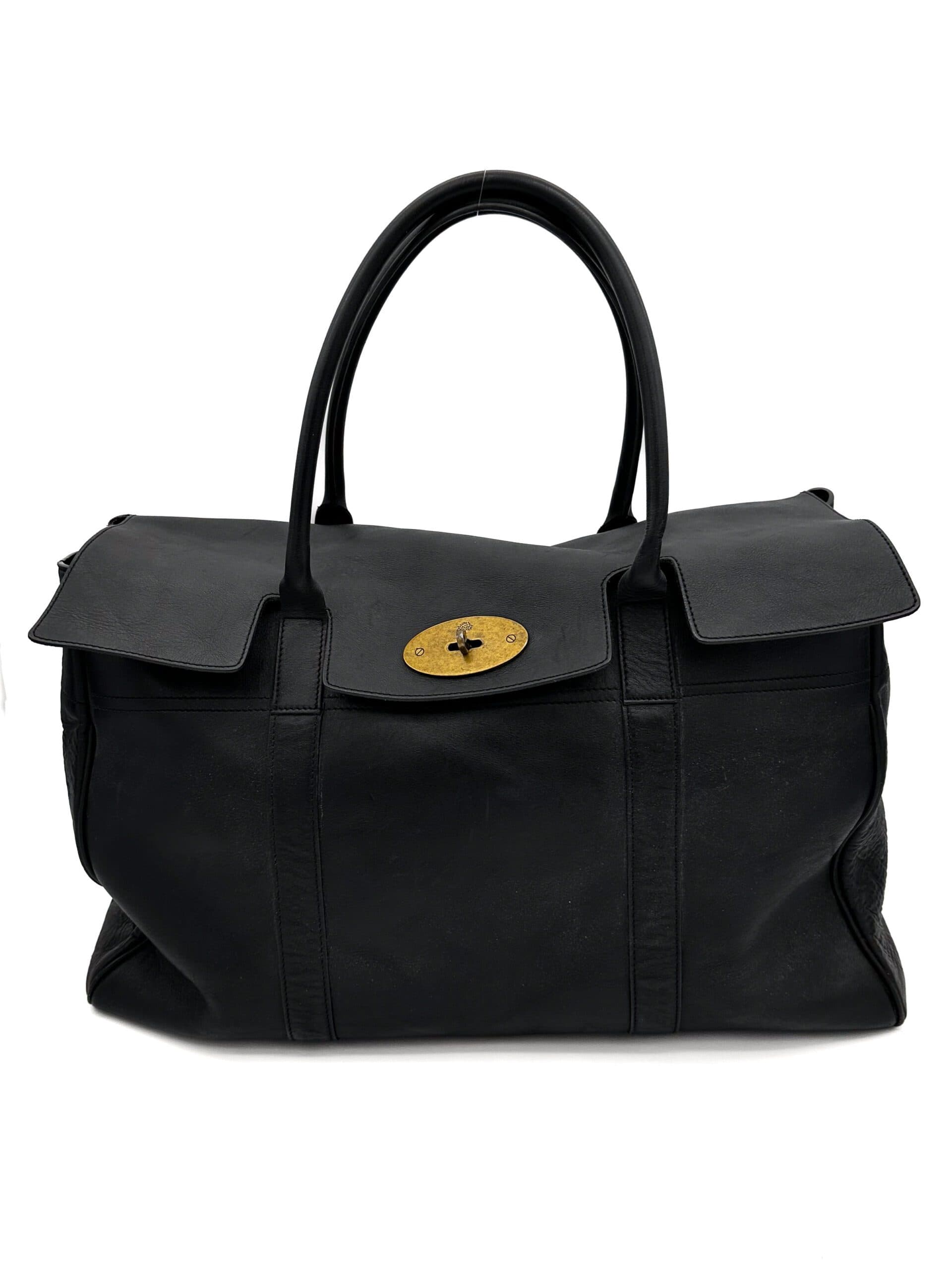 Mulberry Black Vintage Piccadilly Bag