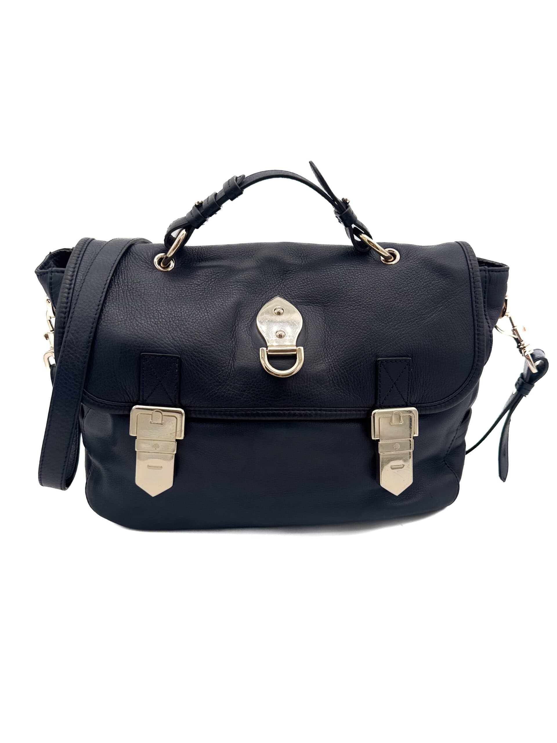 Mulberry Dark Blue Tillie Bag
