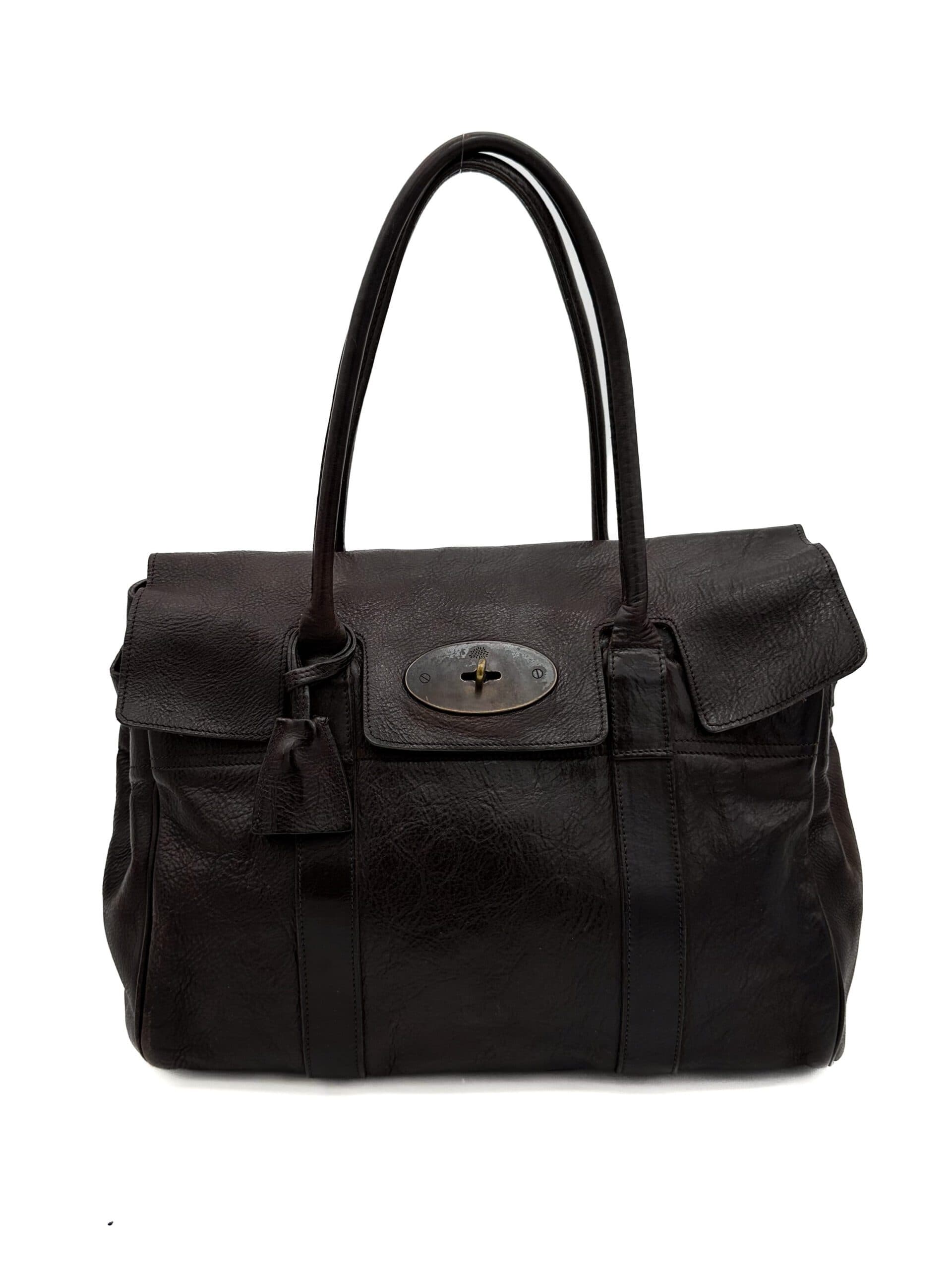 Mulberry Dark Brown Bayswater Bag