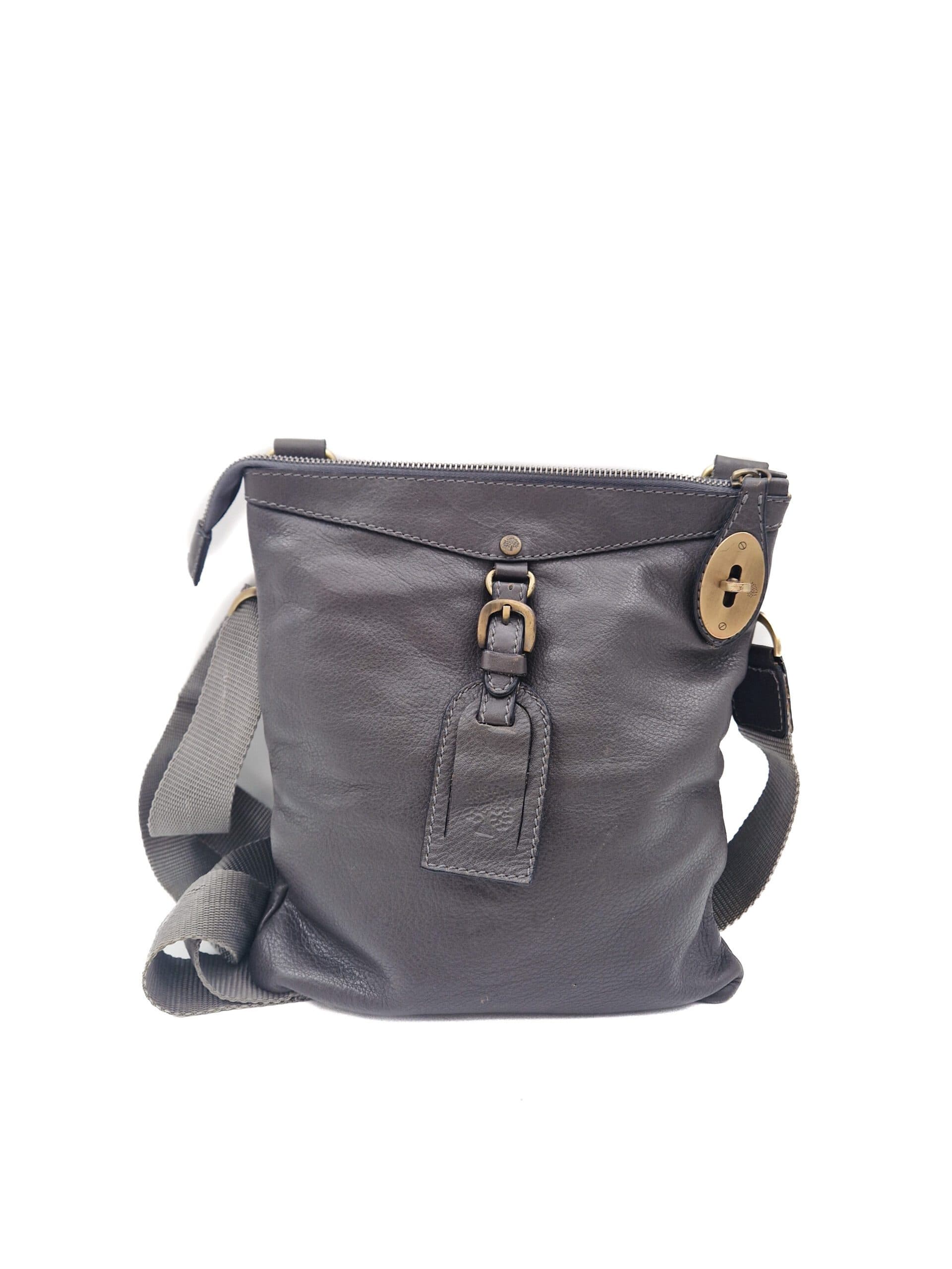 Mulberry Dark Brown Vintage Side Bag