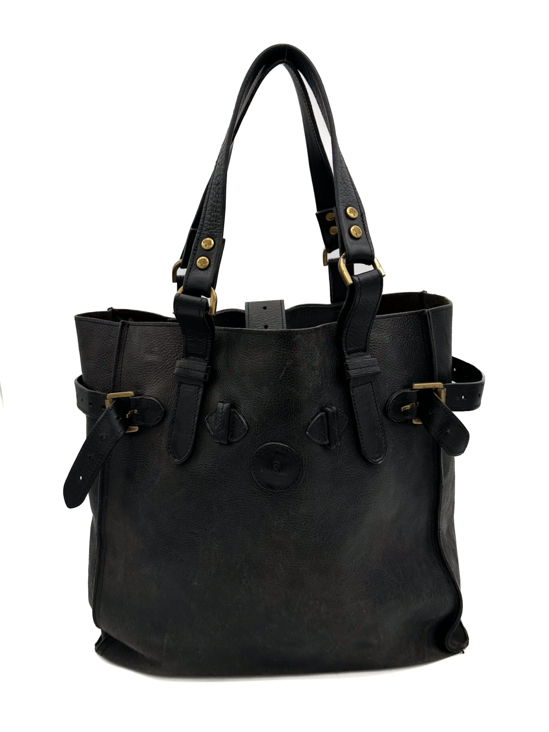 Mulberry Vintage Black Shopper Bag