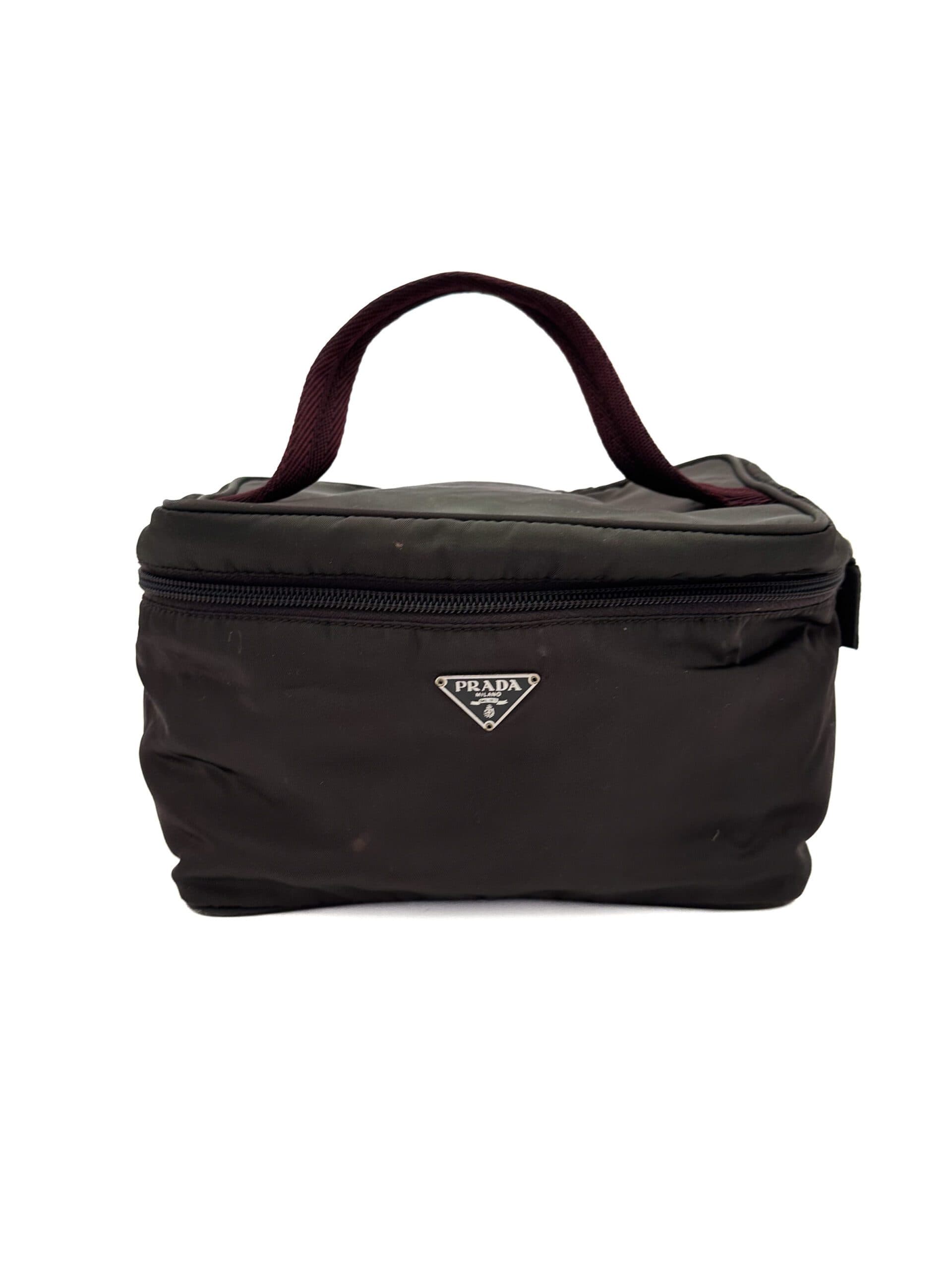 Prada Small Dark Green Toiletry