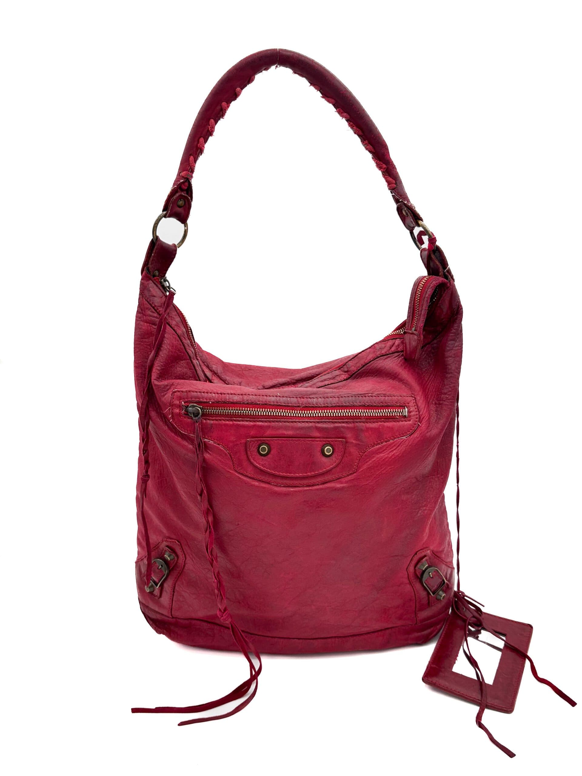 Balenciaga Red Day Bag