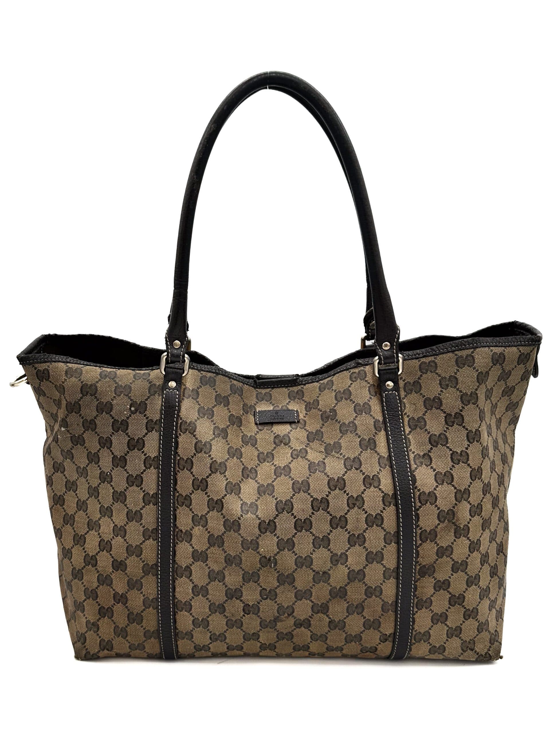 Gucci Large Classic PVC Shopper Tote Bag