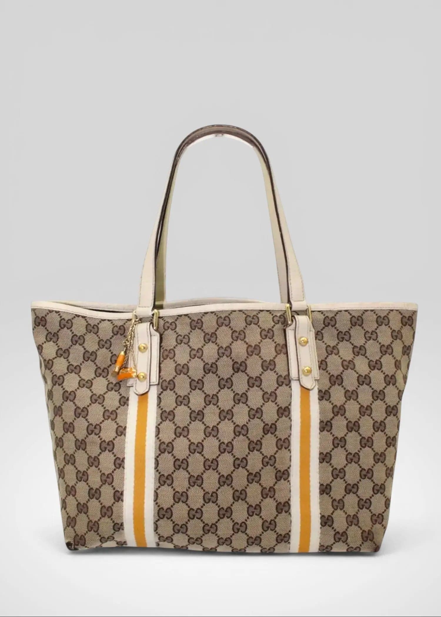 Preloved | Gucci Monogram Jolicoeur Totebag i GG Canvas