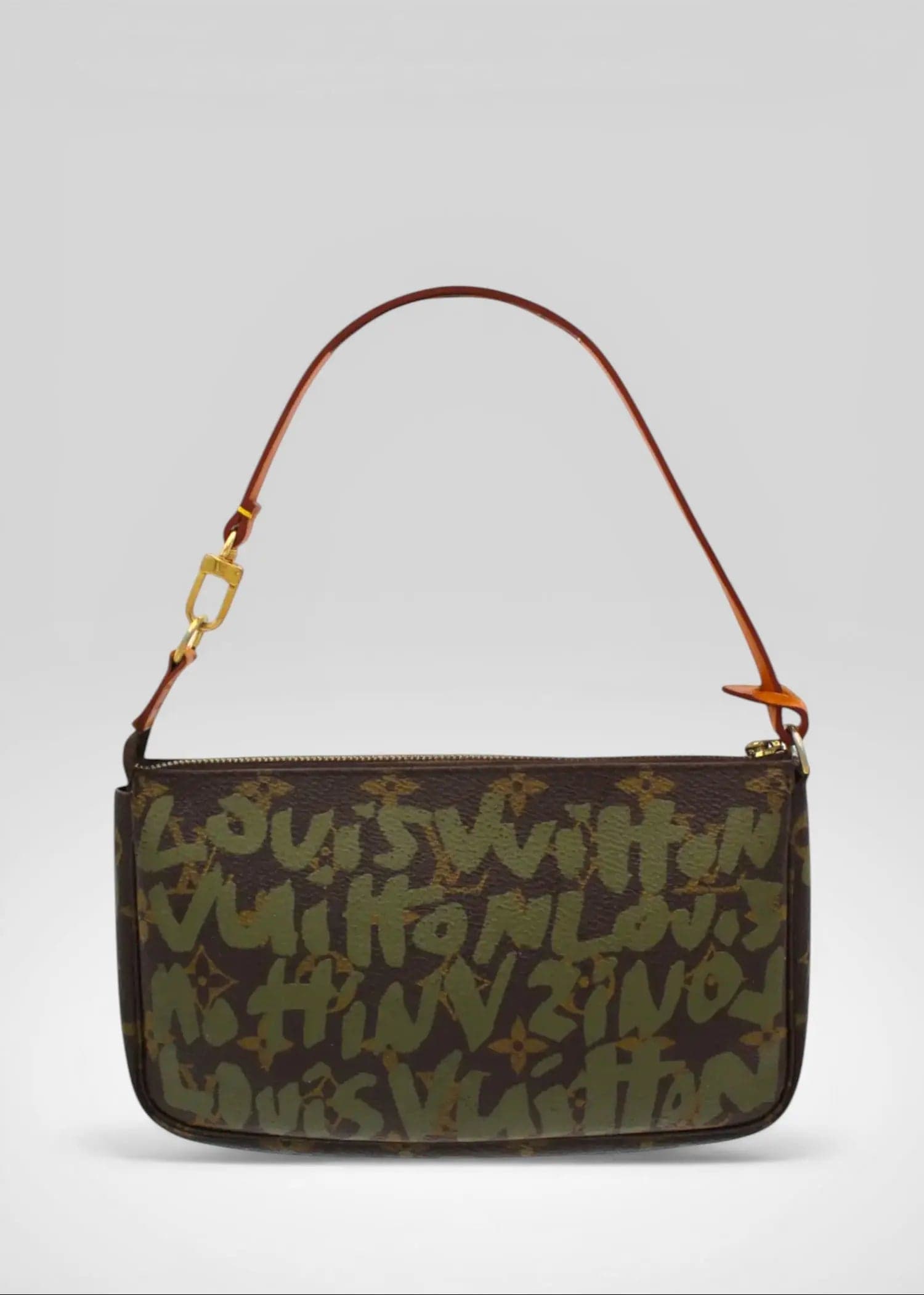 Preloved | Louis Vuitton x Stephen Sprouse Graffiti Pochette Accessoires i Khaki Monogram