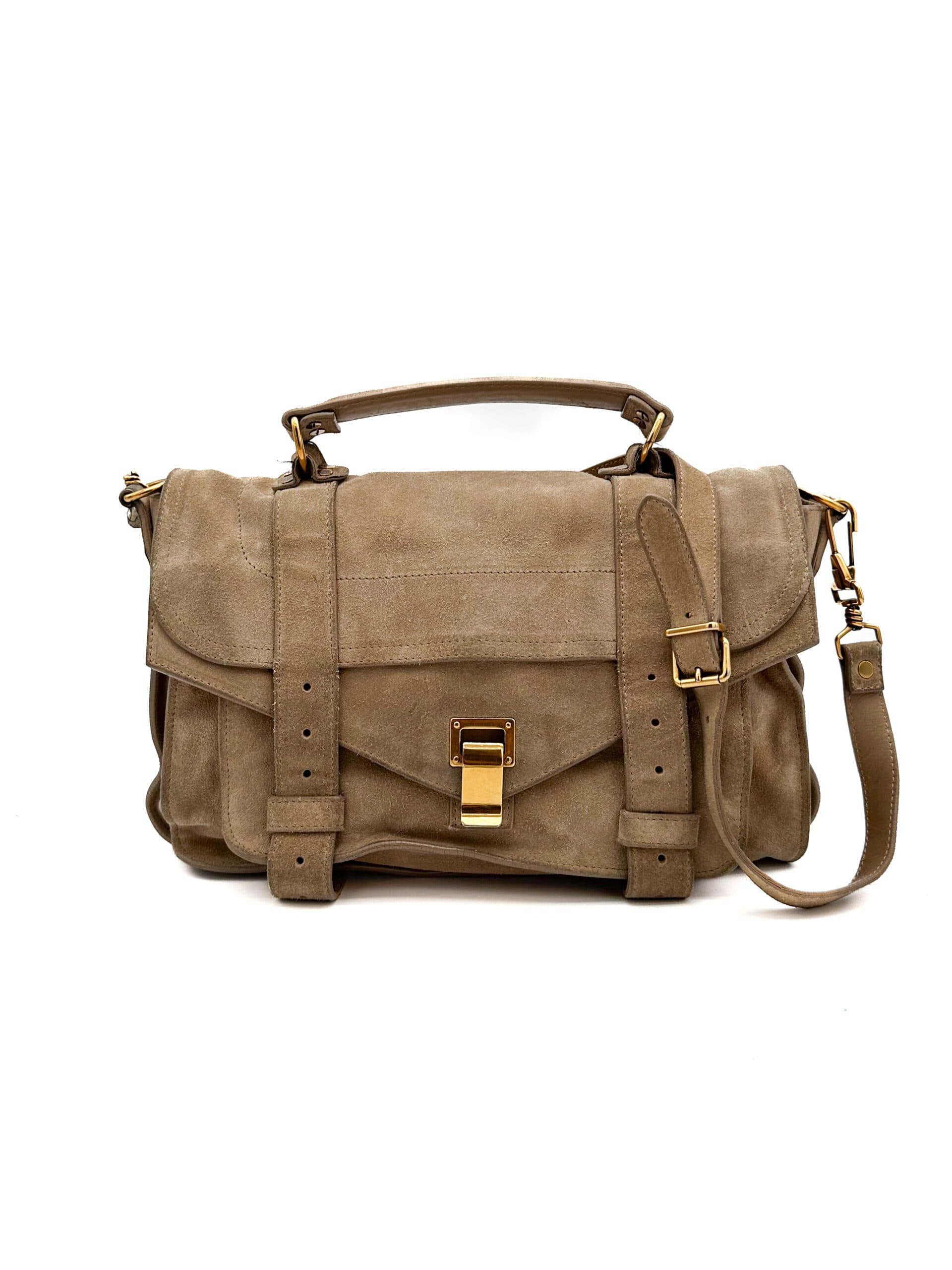 Proenza Schouler Creme Suede PS1